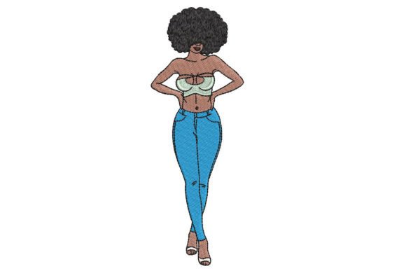 African Girl in Blue Jeans: An Embroidery Seller’s Review