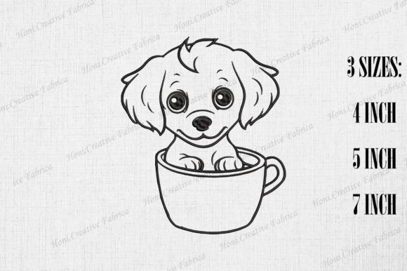 Cute Golden Retriever Dog in Coffee Cup Review