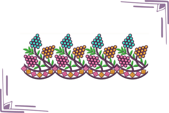 Review: Mexican Style Floral Border for Embroidery
