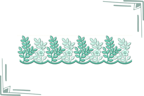 Reviewing Leaf Border with Cut Work for Gifts